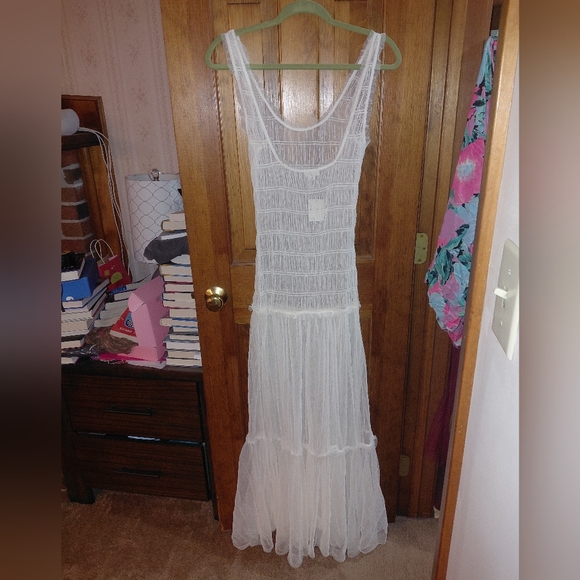 Free People Smock About It Slip In Ivory - Picture 9 of 12